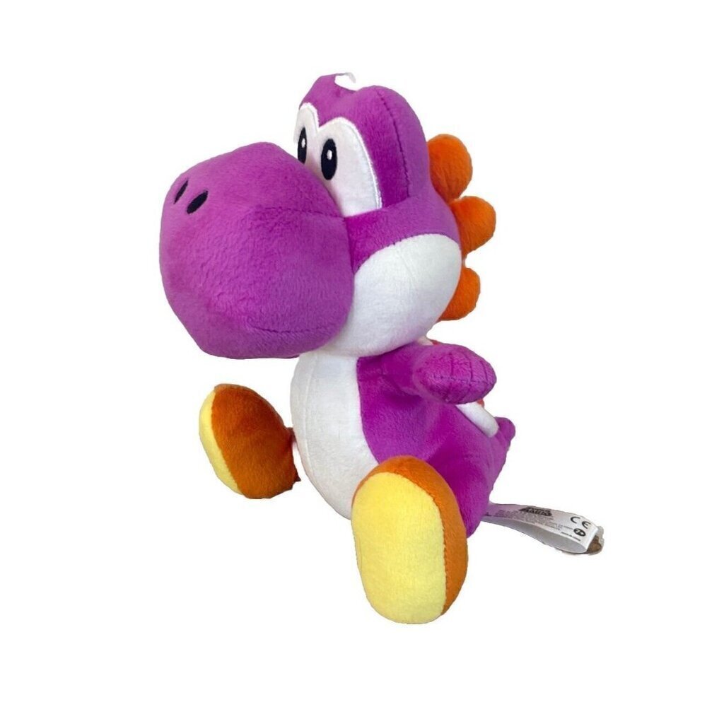 Purple Yoshi All Star Plush 7" Super Mario Bros Little Buddy 1391 Purple